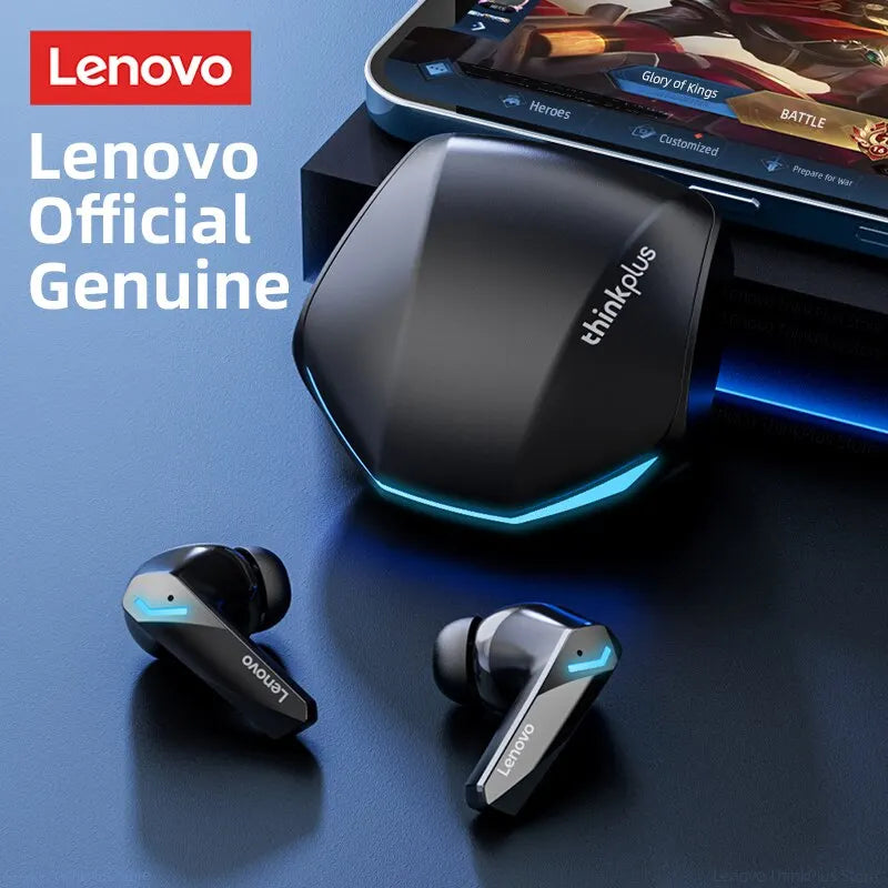 100% Original Lenovo GM2 Pro Bluetooth Wireless Earphone High-Quality Noise-Canceling TWS Gaming Earbuds With Multiple Devices